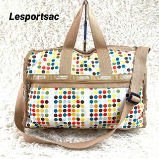 レスポートサック(LeSportsac)の✨大人気✨　Lesportsacレスポートサック　ボストンバック　軽量　ドット(ボストンバッグ)