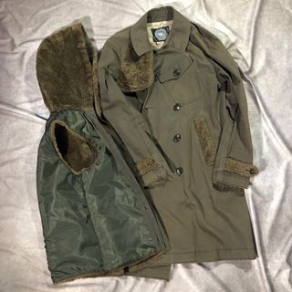 gimmick military boa trench coat(トレンチコート)