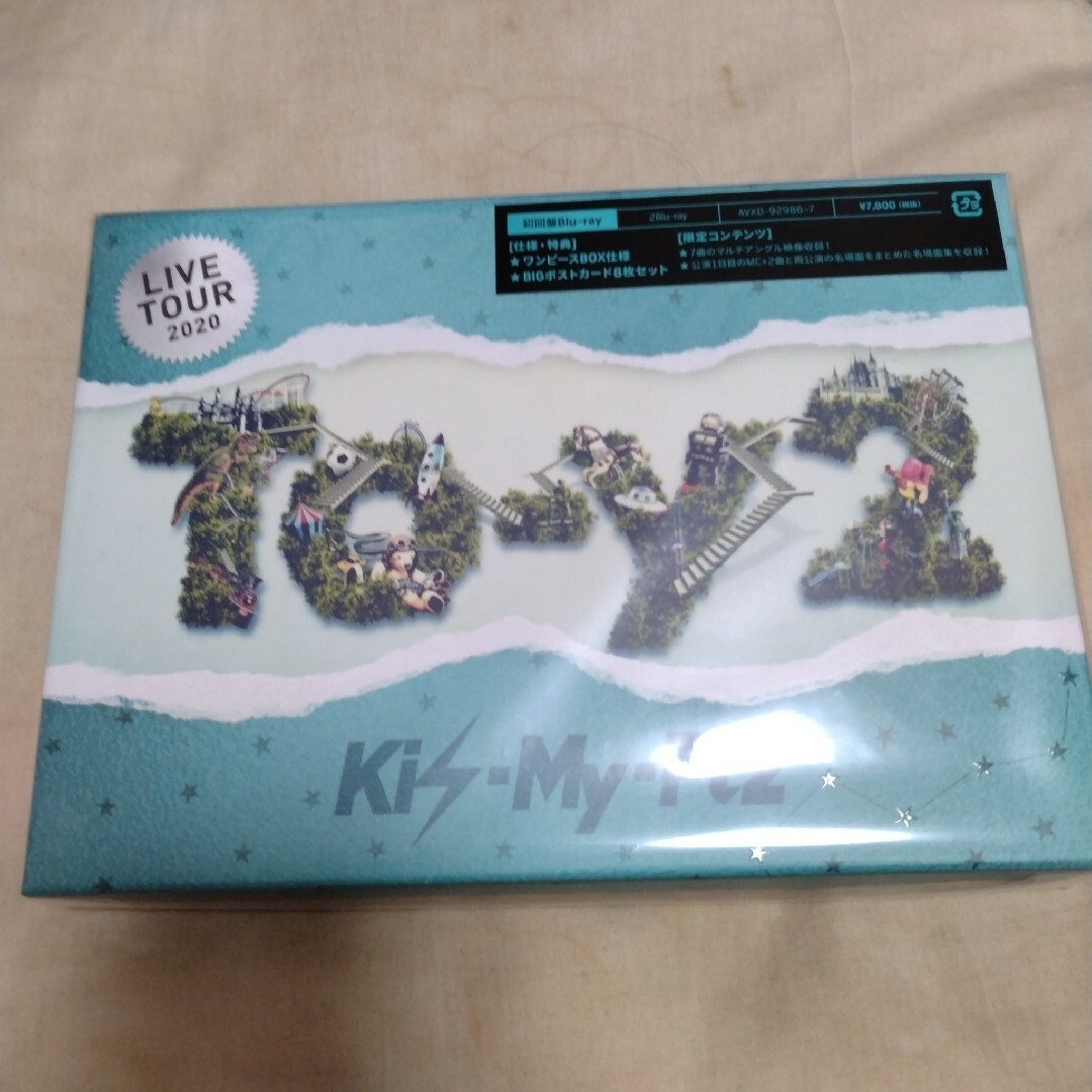 Kis-My-Ft2(キスマイフットツー)の【未開封】Kis-My-Ft2＊Toy-2　TOUR＊初回Blue-ray エンタメ/ホビーのDVD/ブルーレイ(ミュージック)の商品写真