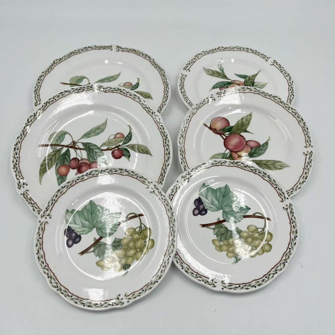 インテリア/住まい/日用品☆美品☆Noritake ノリタケ 貝印 皿 6枚 セット 洋食器