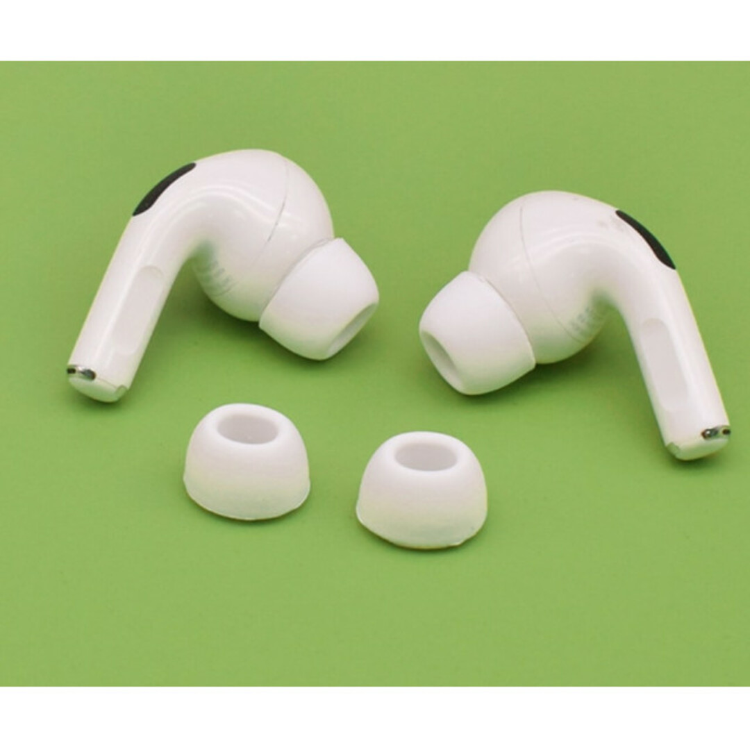 AirPods Pro イヤーチップ イヤーピース イヤホン 白 Sサイズ - イヤフォン