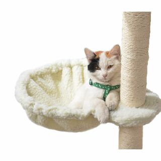 RAKU 木登りタワー 替えハンモック 直径４０ｃｍ耐荷重UP 拡張パーツ 木登(猫)