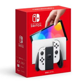 ニンテンドウ(任天堂)のNintendo Switch（有機ELモデル） 「ホワイト」(家庭用ゲーム機本体)