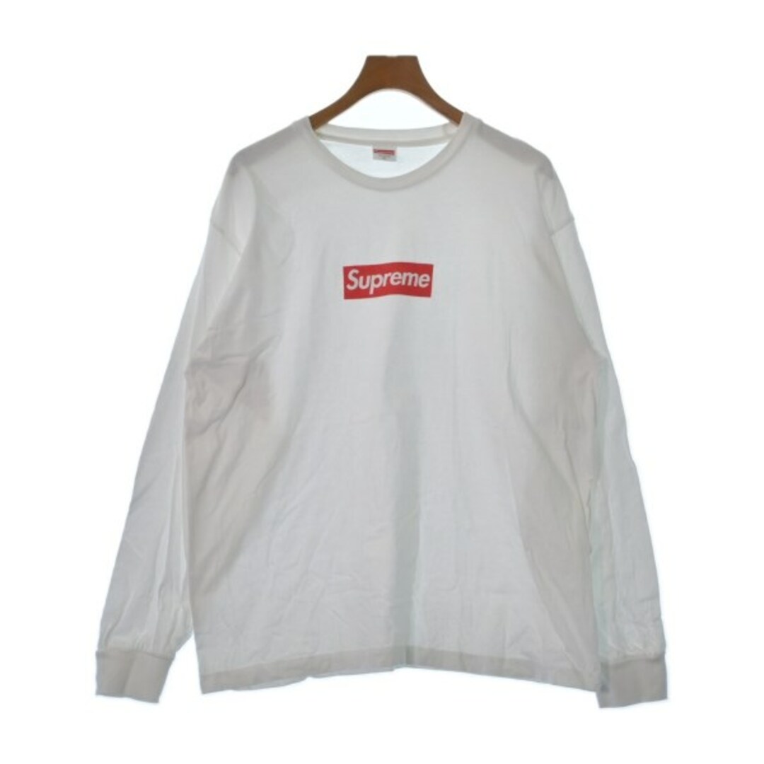 Supreme シュプリーム Tシャツ・カットソー XL オフホワイト無しネック