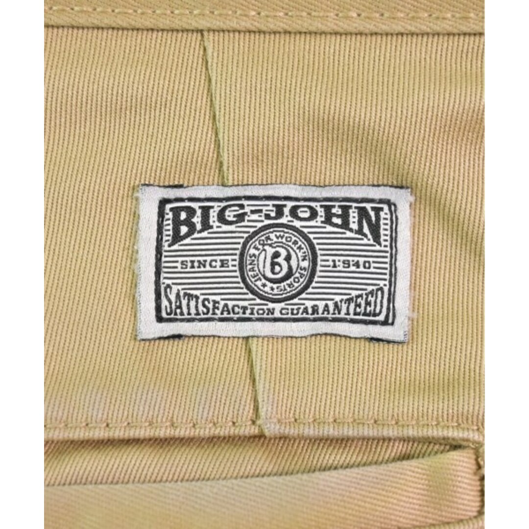 BIG JOHN(ビッグジョン)のBIGJOHN ビッグジョン チノパン 31(M位) ベージュ 【古着】【中古】 メンズのパンツ(チノパン)の商品写真