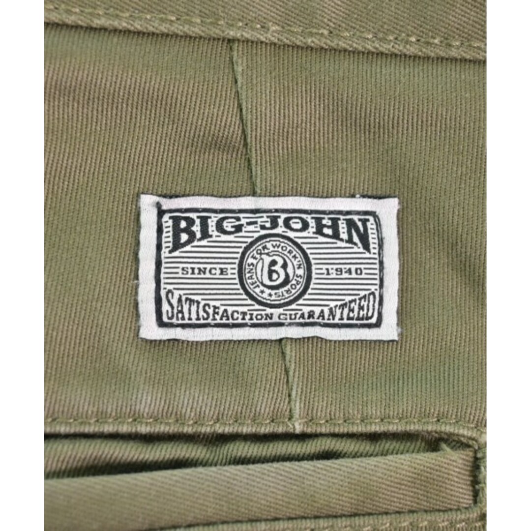 BIG JOHN(ビッグジョン)のBIGJOHN ビッグジョン チノパン 31(M位) カーキ 【古着】【中古】 メンズのパンツ(チノパン)の商品写真