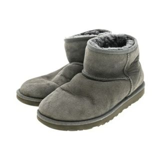 アグオーストラリア(UGG AUSTRALIA)のUGG australia アグオーストラリア ブーツ 24cm グレー系 【古着】【中古】(ブーツ)