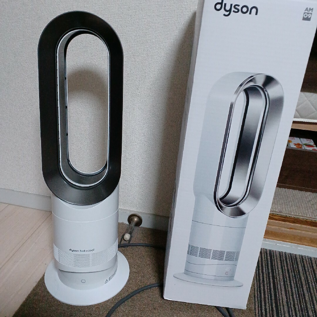 Dyson(ダイソン)のdyson AM 09  Hot Cool スマホ/家電/カメラの冷暖房/空調(ファンヒーター)の商品写真