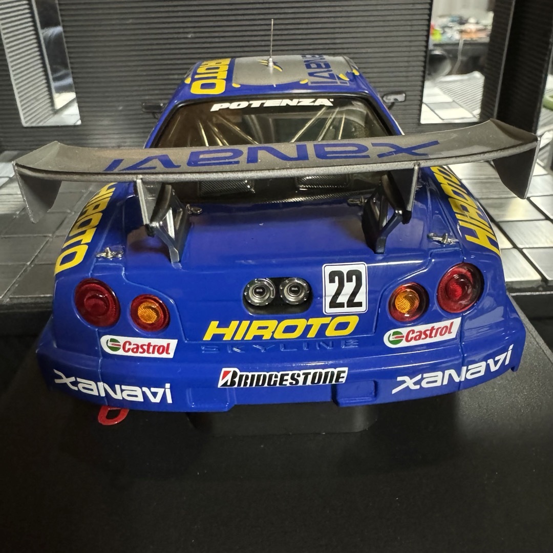 AUTOart - 未展示品 オートアート 1/18 XANAVI HIROTO GTR (R34 AUTOart - 未展示品 オートアート 1/18 XANAVI HIROTO GTR (R34