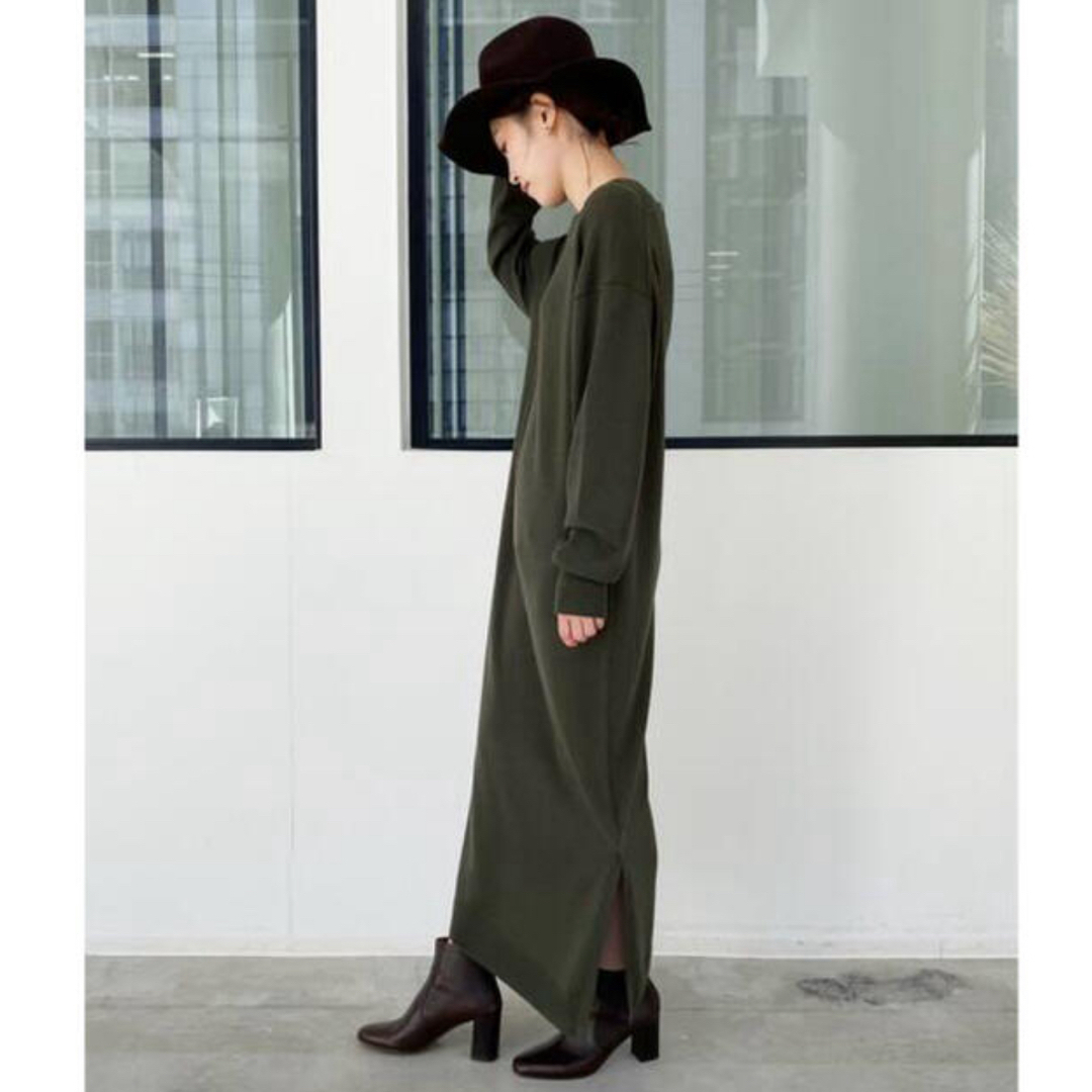 L'Appartement Knit Dress 新品タグ付き　カーキ