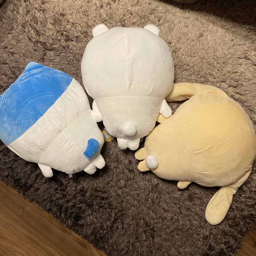 ちいかわ - ちいかわ 超BIG ぬいぐるみ 3種セットの通販 by ちいかわ - ちいかわ 超BIG ぬいぐるみ 3種セットの通販 by