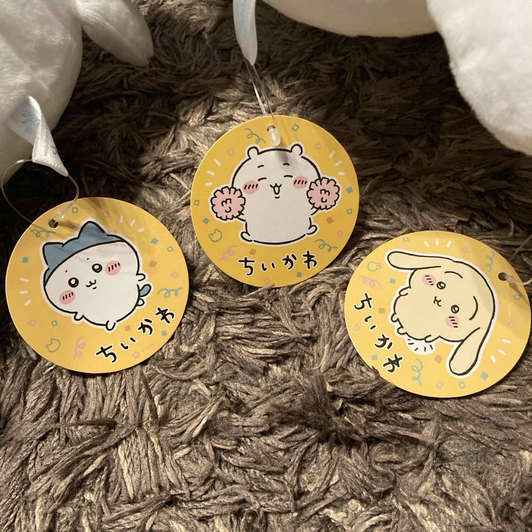 ちいかわ - ちいかわ 超BIG ぬいぐるみ 3種セットの通販 by ちいかわ - ちいかわ 超BIG ぬいぐるみ 3種セットの通販 by