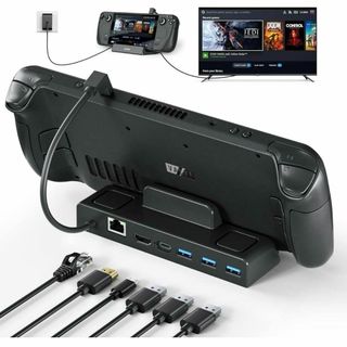 スチームデック ドック 6in1 多機能 HDMI 4K 軽量 高画質 新品(その他)