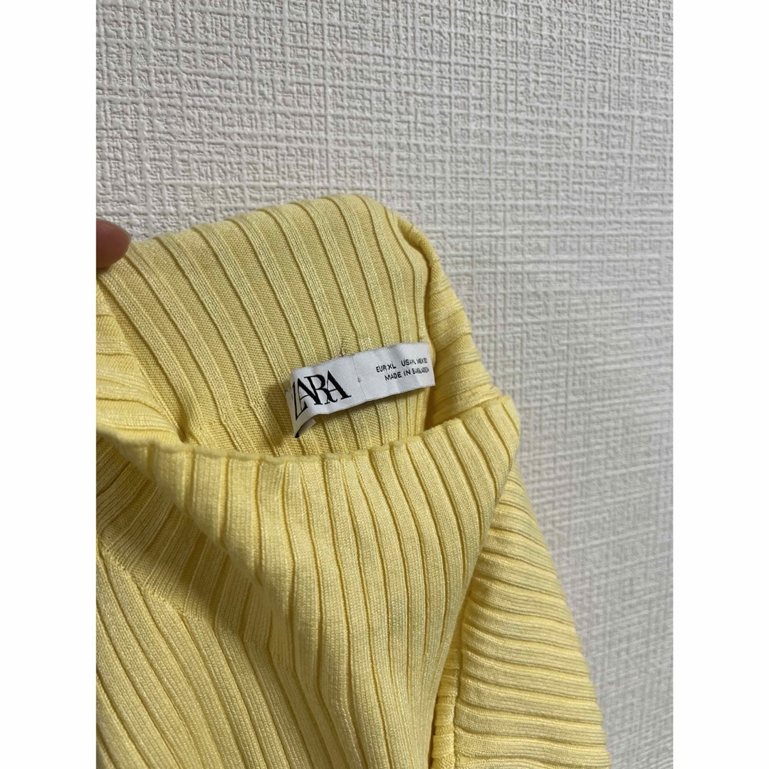 ZARA(ザラ)のzara リブニットセーター レディースのトップス(ニット/セーター)の商品写真