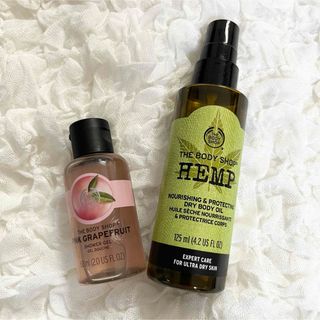 ザボディショップ(THE BODY SHOP)の【 新品他 】THE BODY SHOP｜ドライボディオイル・シャワージェル(ボディオイル)