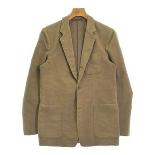 ジルサンダー(Jil Sander)のJIL SANDER ジルサンダー テーラードジャケット 44(S位) ベージュ 【古着】【中古】(テーラードジャケット)