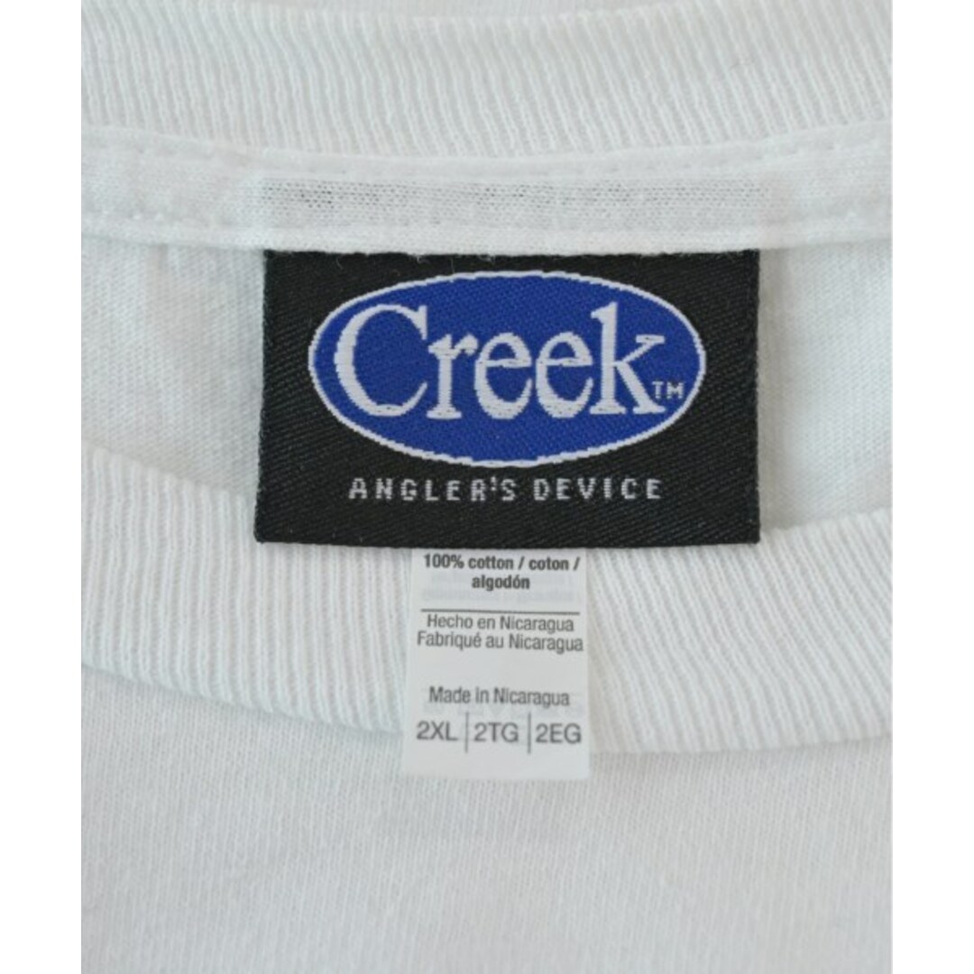 Creek クリーク Tシャツ・カットソー 2XL 白 【古着】【中古】の通販