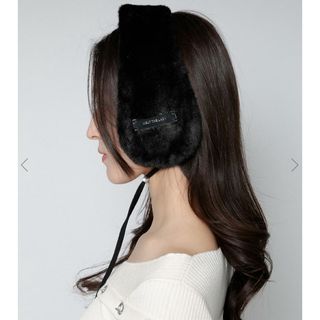 Melt the lady logo earmuffs イヤーマフ