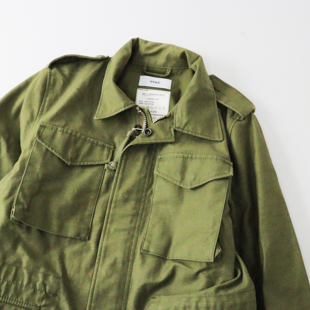 HYKE - ハイク HYKE M-51 TYPE FIELD JACKET ミリタリージャケット3