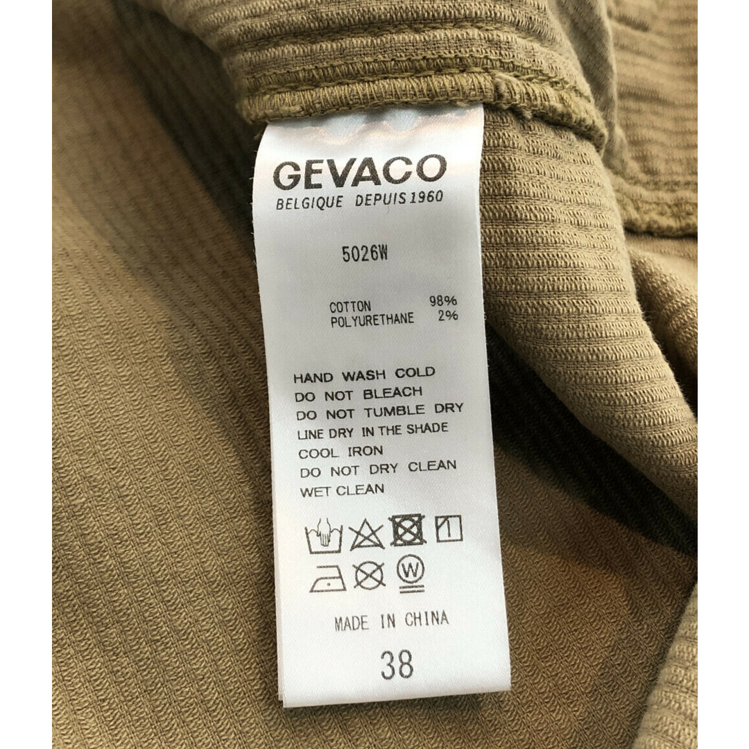 GEVACO コーデュロイ カバーオール    レディース 38 レディースのジャケット/アウター(その他)の商品写真