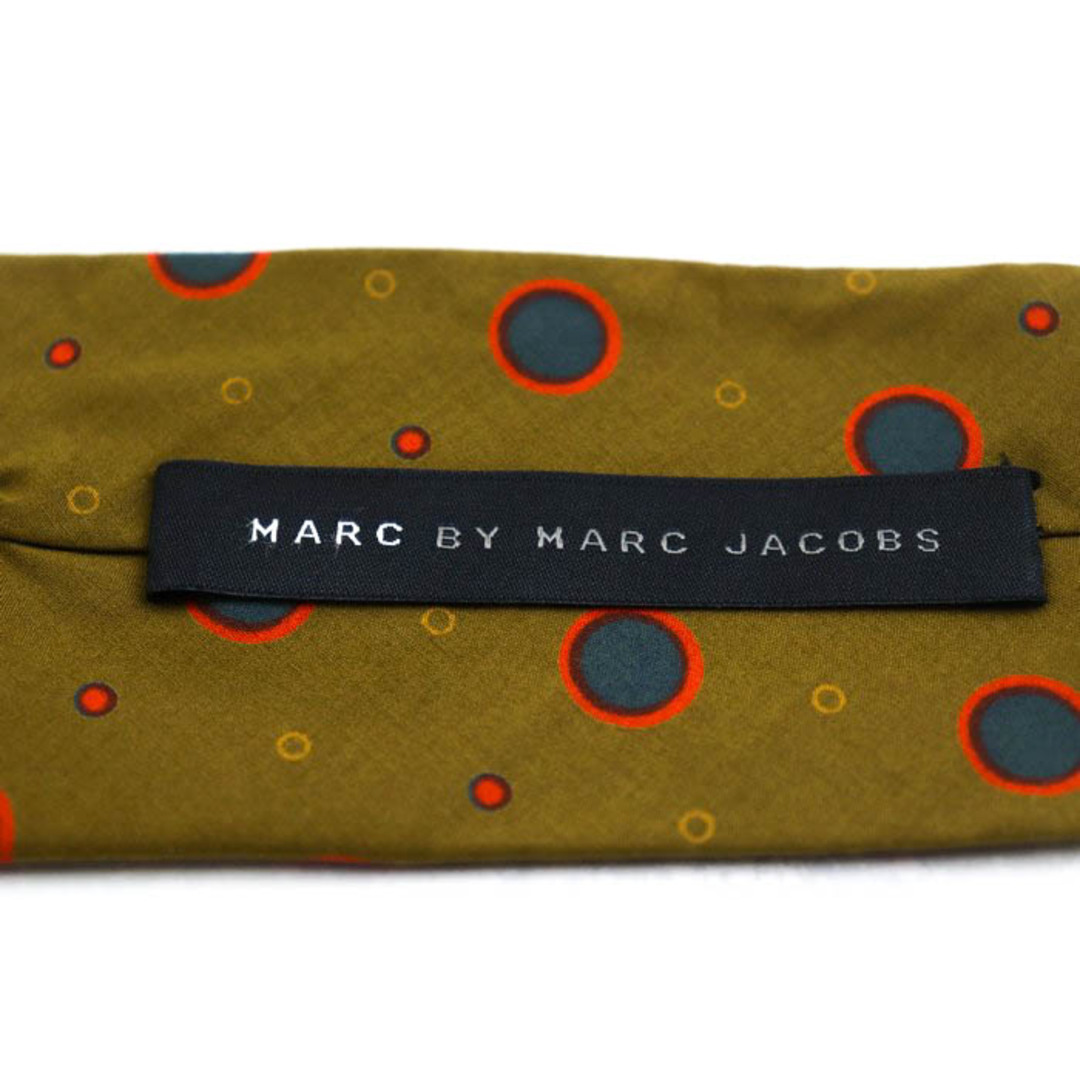 MARC JACOBS(マークジェイコブス)のマークジェイコブス ブランド ネクタイ コットン ドット柄 小紋柄 メンズ カーキ Marc Jacobs メンズのファッション小物(ネクタイ)の商品写真