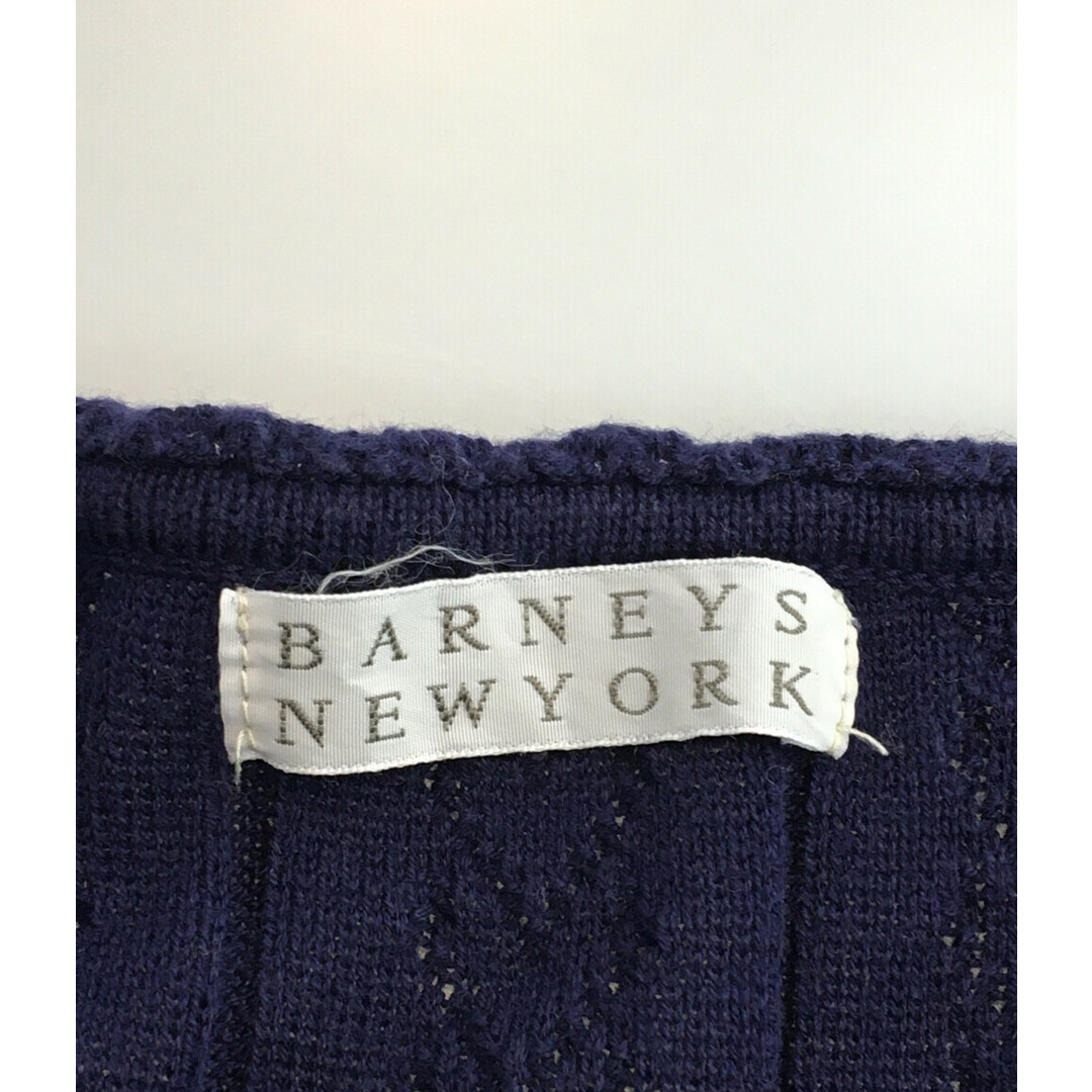 BARNEYS NEW YORK(バーニーズニューヨーク)のバーニーズニューヨーク 長袖ニットワンピース レディース M レディースのトップス(ベスト/ジレ)の商品写真