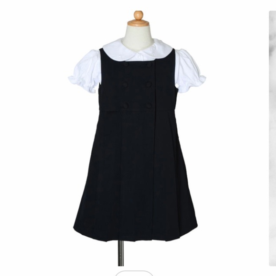 お受験　ワンピース　ボレロ　ハッピークローバー　小学校受験 キッズ/ベビー/マタニティのキッズ服女の子用(90cm~)(ワンピース)の商品写真