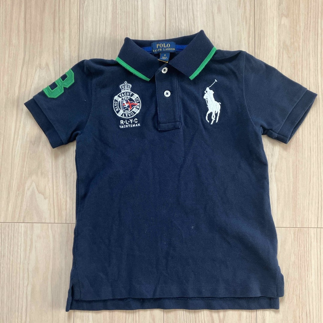 POLO RALPH LAUREN(ポロラルフローレン)のポロラルフローレン　ポロシャツ　110 キッズ/ベビー/マタニティのキッズ服男の子用(90cm~)(Tシャツ/カットソー)の商品写真