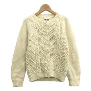 PERU KNIT 長袖ニットカーディガン    レディース(カーディガン)