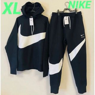 ナイキ(NIKE)のナイキ　NIKE ビッグスウッシュ　パーカー　スウェットパンツ　上下セット　XL(パーカー)