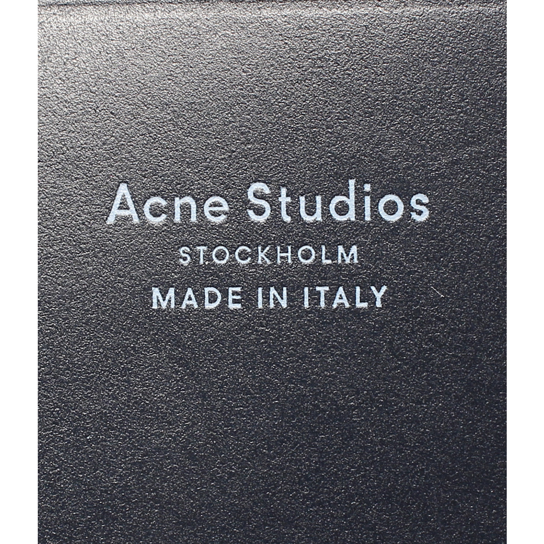 Acne Studios(アクネストゥディオズ)のアクネステュディオス ラウンドファスナー二つ折り財布 メンズ メンズのファッション小物(折り財布)の商品写真