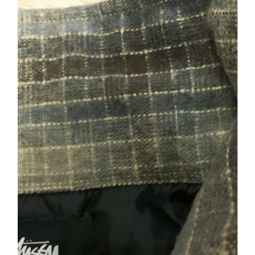 STUSSY(ステューシー)のステューシー HEAVY BRUSH PLAID ZIP UP J メンズのジャケット/アウター(その他)の商品写真