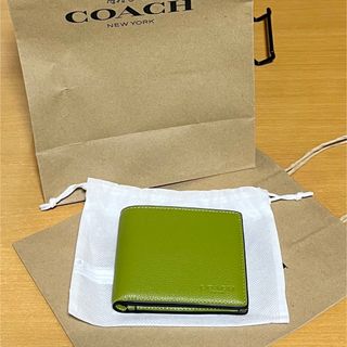 コーチ(COACH) 折り財布(メンズ)（グリーン・カーキ/緑色系）の通販 28