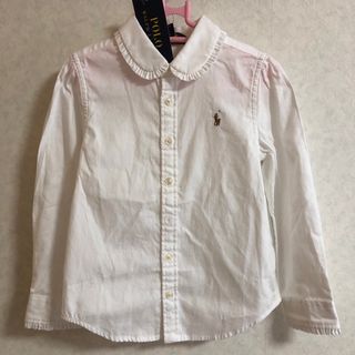 ポロラルフローレン(POLO RALPH LAUREN)のラルフローレンフリルブラウスシャツ新品110(ブラウス)