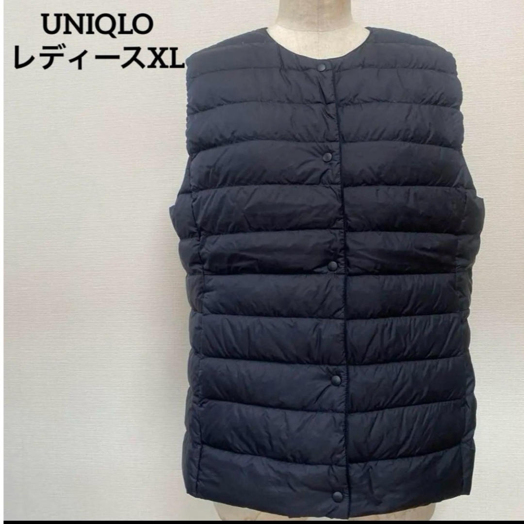 UNIQLO(ユニクロ)のUNIQLOウルトラライトダウン　インナーベストレディースXL レディースのジャケット/アウター(ダウンベスト)の商品写真