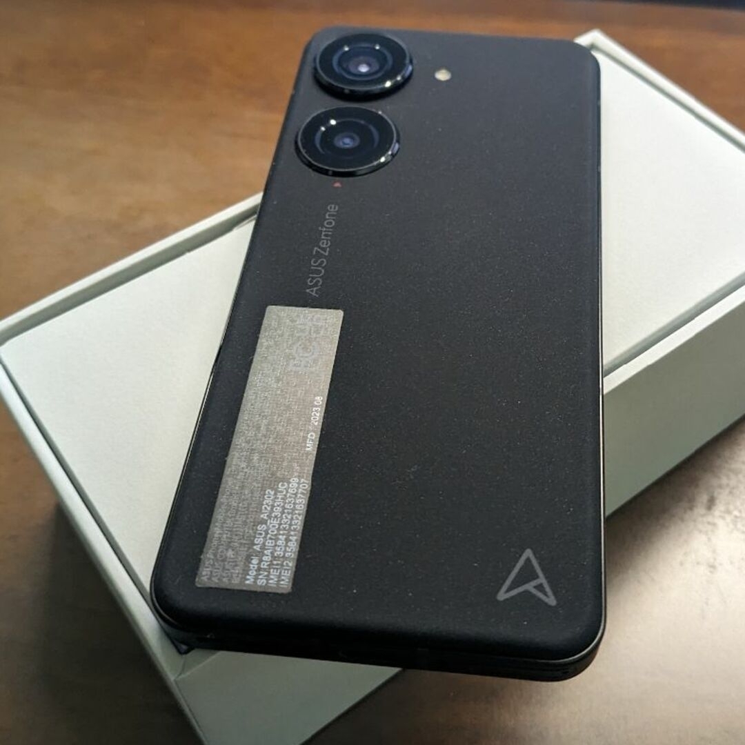中古】Zenfone10 8GB/128GB ミッドナイトブラック(国内版 中古】Zenfone10 8GB/128GB ミッドナイトブラック(国内版