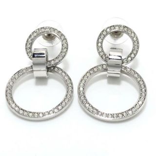 スワロフスキー(SWAROVSKI)のスワロフスキー ピアス - シルバー×クリア(ピアス)