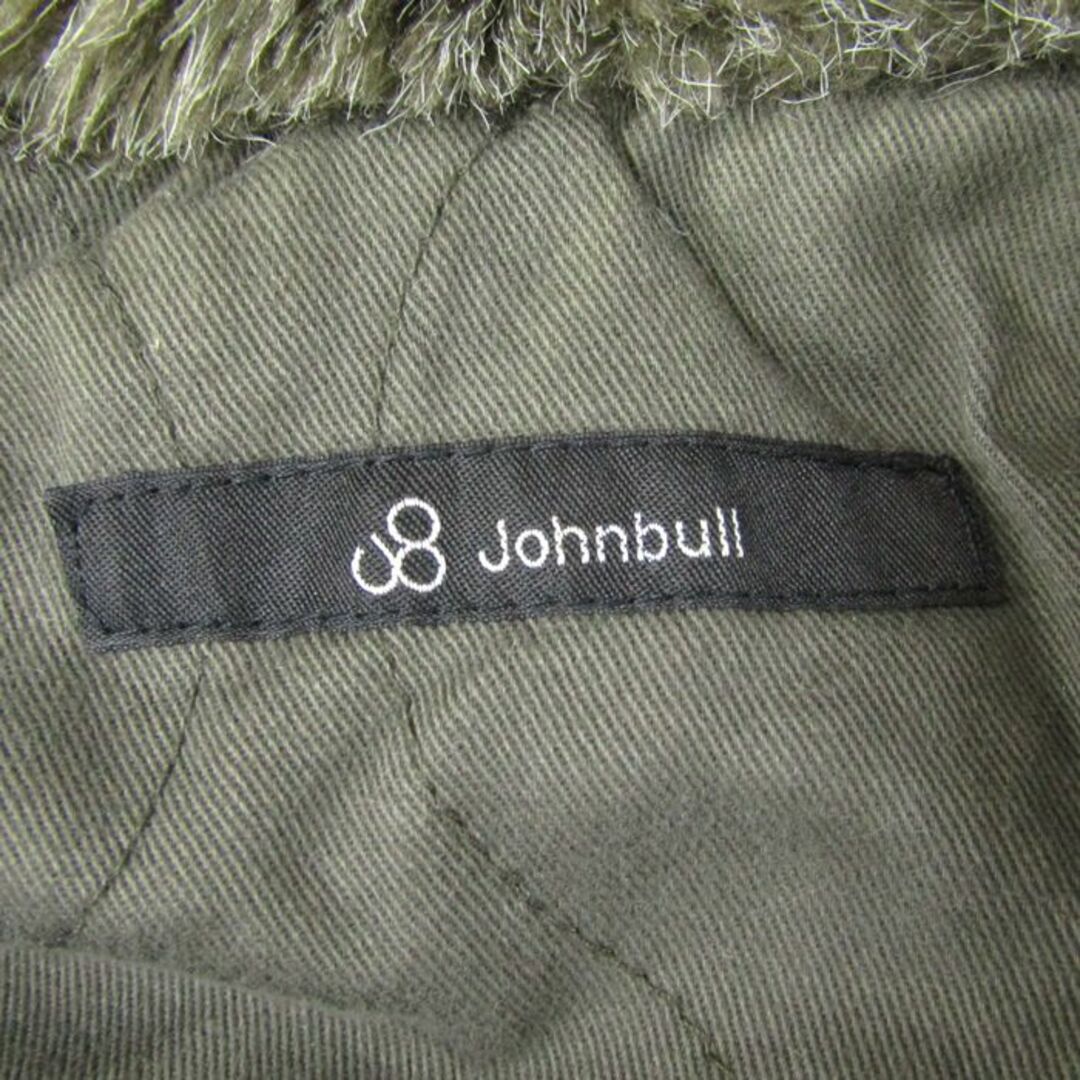 JOHNBULL(ジョンブル)のジョンブル ミリタリーコート ジャケット ファー アウター M相当 メンズ フリーサイズ グリーン Johnbull メンズのジャケット/アウター(ミリタリージャケット)の商品写真