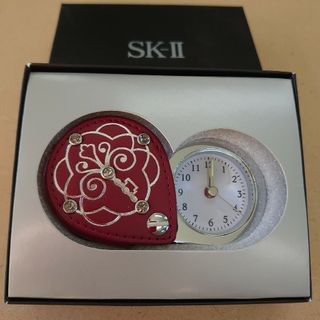 エスケーツー(SK-II)の新品未使用SK-II 非売品 携帯用トラベルクロック(置時計)