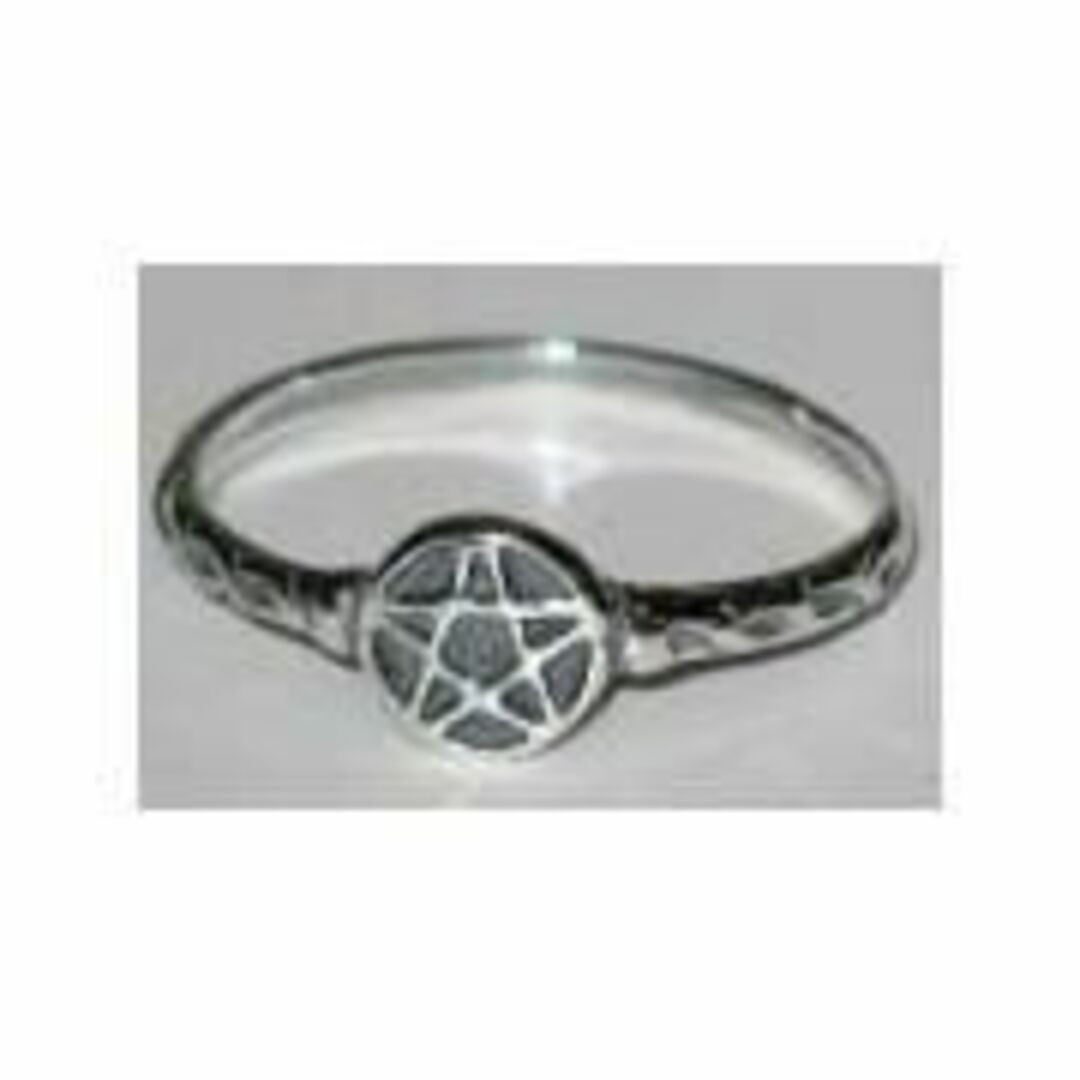 AzureGreen: Pentagram ring size 4 五芒星 レディースのアクセサリー(リング(指輪))の商品写真