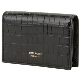 TOM FORD - トムフォード Y0277 LCL239G 1N001 クロコ型押し 名刺入れ