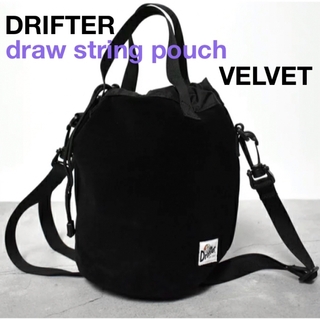ドリフター(Drifter)のdrifter draw string pouch velvet ベルベット(ポーチ)