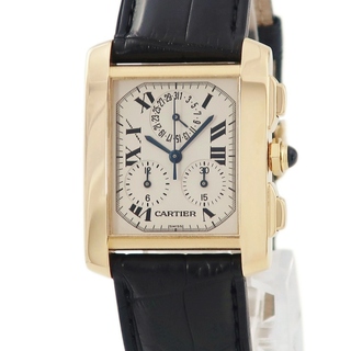 カルティエ(Cartier)のカルティエ  タンクフランセーズ XL クロノリフレックス W50005(腕時計(アナログ))