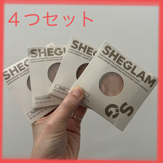 シーグラム(シーグラム)のSHEGLAM ファンデーションバーム ミニ カラーテスター 1g 4色セット(ファンデーション)