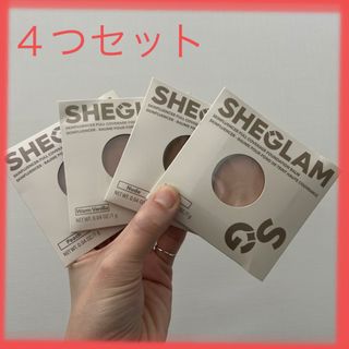 シーグラム(シーグラム)のSHEGLAM ファンデーションバーム ミニ カラーテスター 1g 4色セット(ファンデーション)