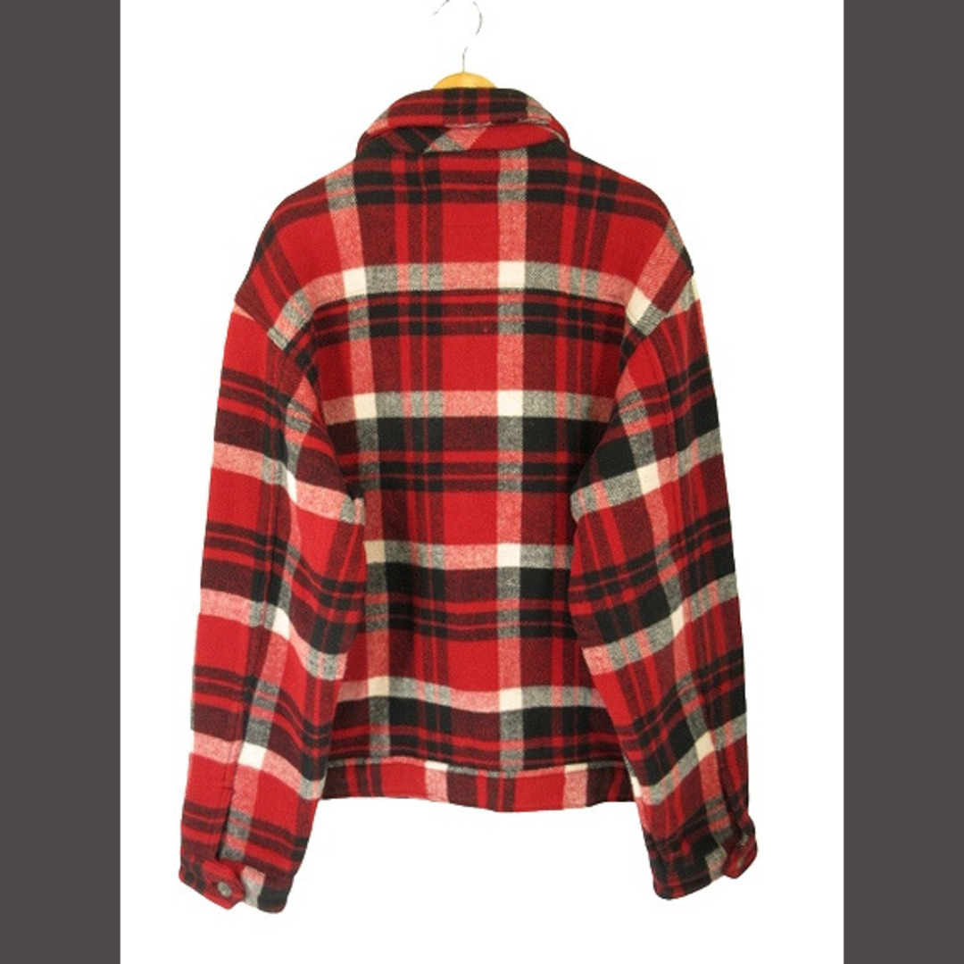 WOOLRICH(ウールリッチ)のWOOLRICH ジャケット ジップアップ 長袖 チェック柄 胸ポケット M メンズのジャケット/アウター(その他)の商品写真