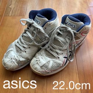 アシックス(asics)の子供　アシックス　asics バスケットボール　シューズ　バッシュ　22.0cm(スニーカー)