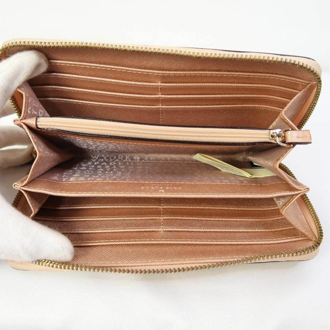 【新品】ケイトスペード 長財布(サーモンピンク) 【新品】ケイトスペード 長財布(サーモンピンク)