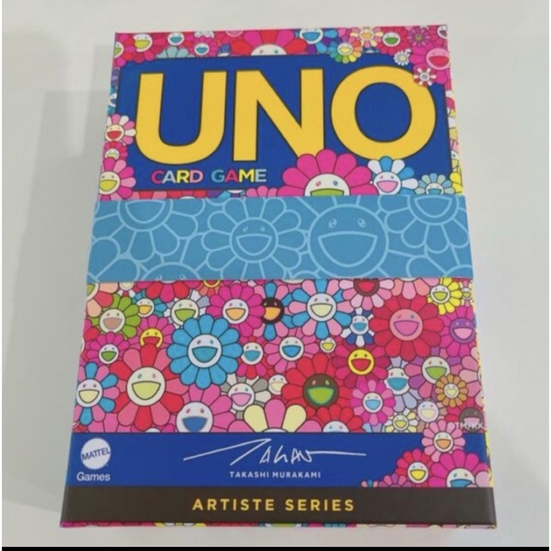 UNO(ウーノ)のUNO ムラカミタカシ 1個　コラボ　数量限定品 エンタメ/ホビーのテーブルゲーム/ホビー(トランプ/UNO)の商品写真