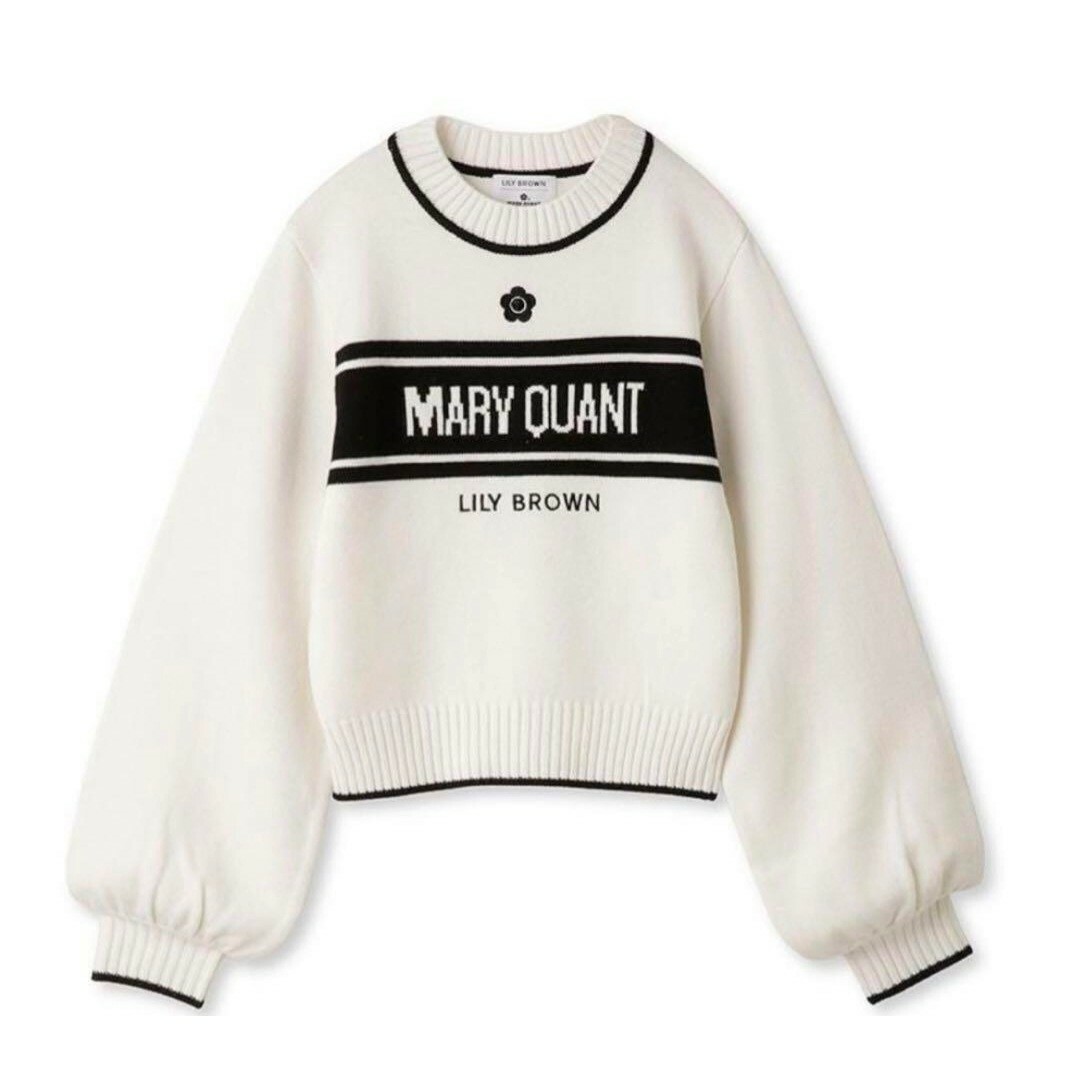 Lily Brown(リリーブラウン)のMARY QUANT LILYBROWN ジャガードニット レディースのトップス(ニット/セーター)の商品写真